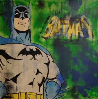 Jonathon Kimbrell 'Batman For President' Size: 61 x 61 cm £400