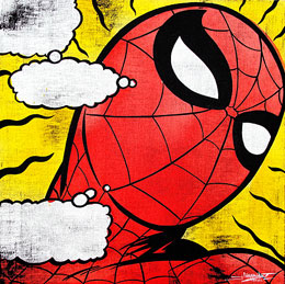 Jonathon Kimbrell 'Spiderman' Size: 61 x 61 cm £600